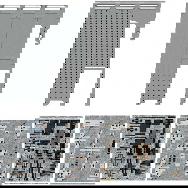 70 Piece 180 x 540mm Magnetically Interlocking CMM Fixture Kit